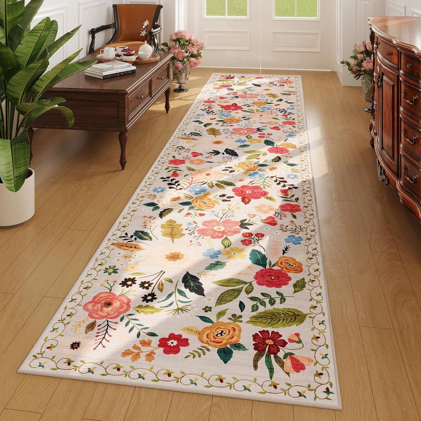 Rugcomf Runners for Hallways Kitchen Runner Rug Non Slip 2ftx 10ft