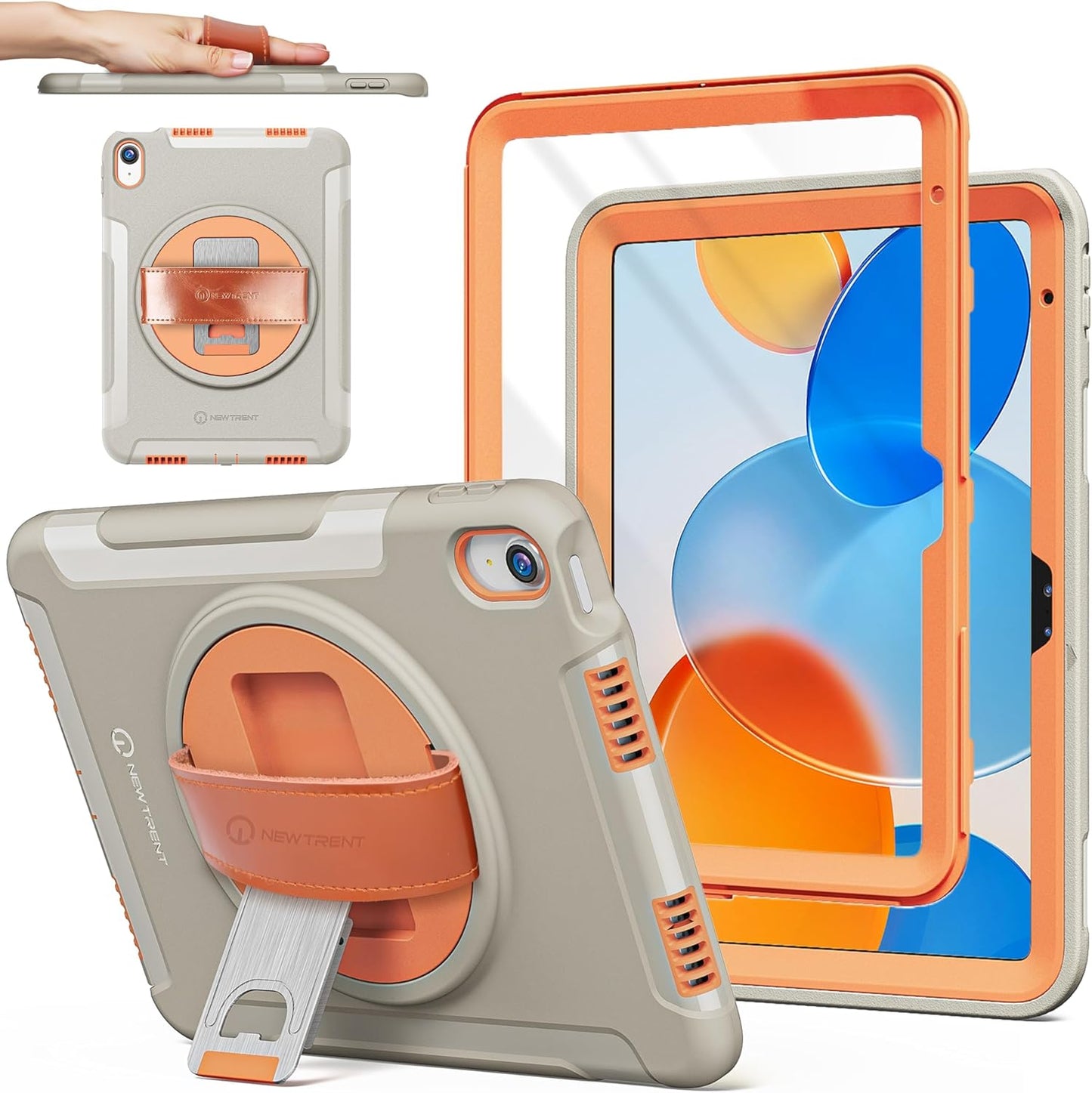 Original Rugged iPad Case with 360 Kickstand for iPad 11 & 10th Gen