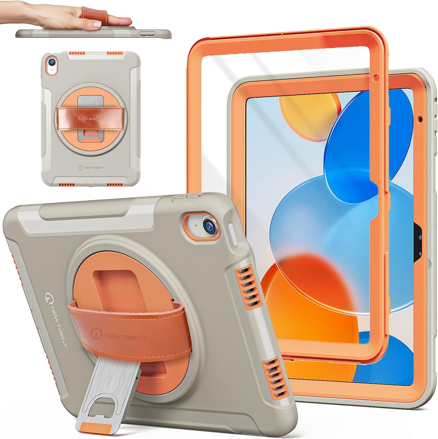 Original Rugged iPad Case with 360 Kickstand for iPad 11 & 10th Gen