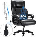 Ergonomic 500LBS Big & Tall Chair for Back Pain Relief
