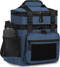 Double Deck Insulated Lunch Box for Men 16L Blue - Expandable Cooler