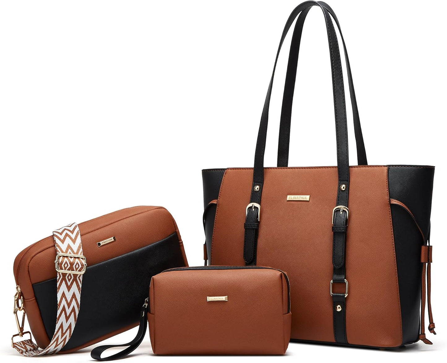 Women Fashion Synthetic Leather Handbags Set for Every Occasion