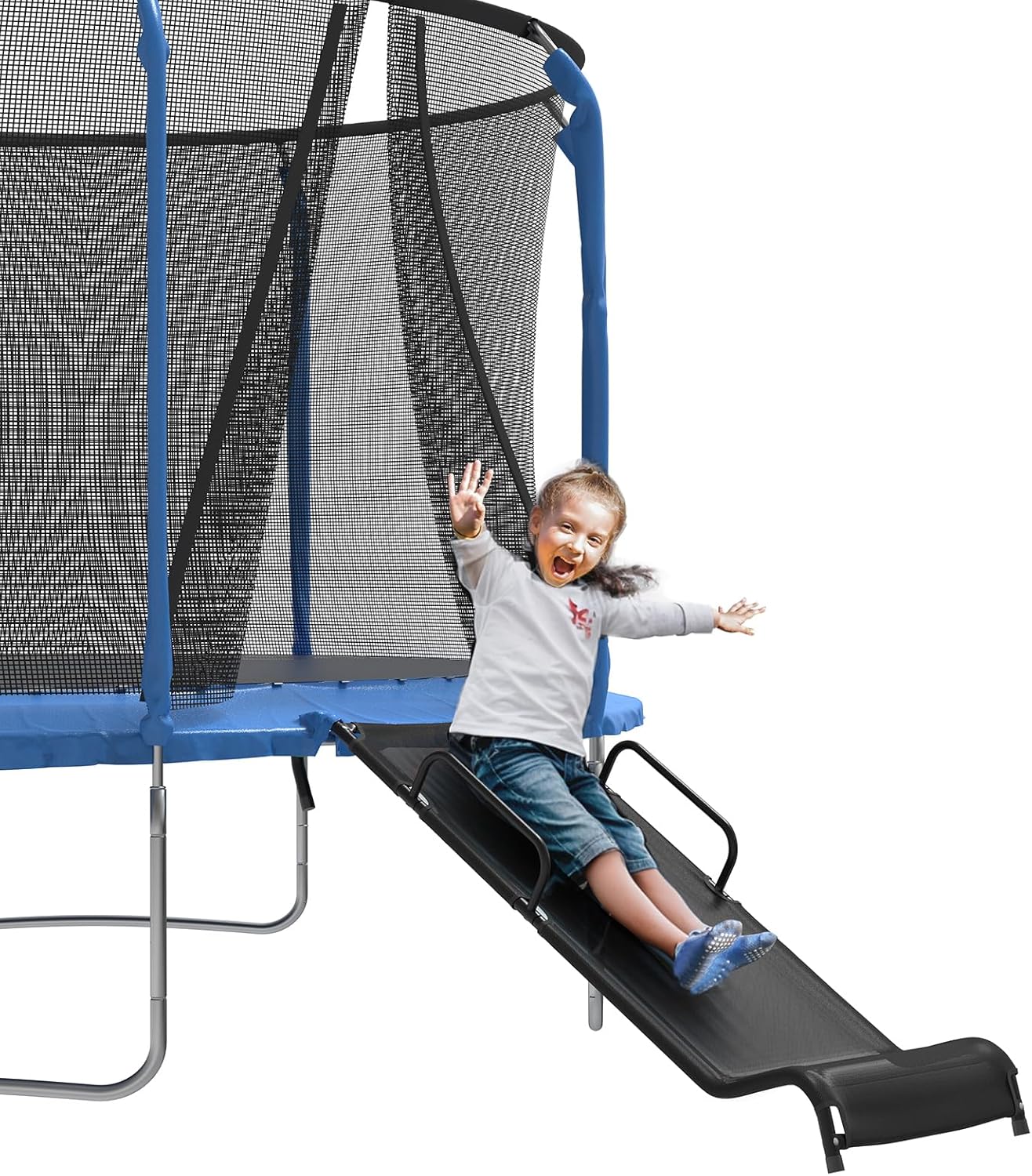 Universal Trampoline Slide 60in for Kids with Safety Features