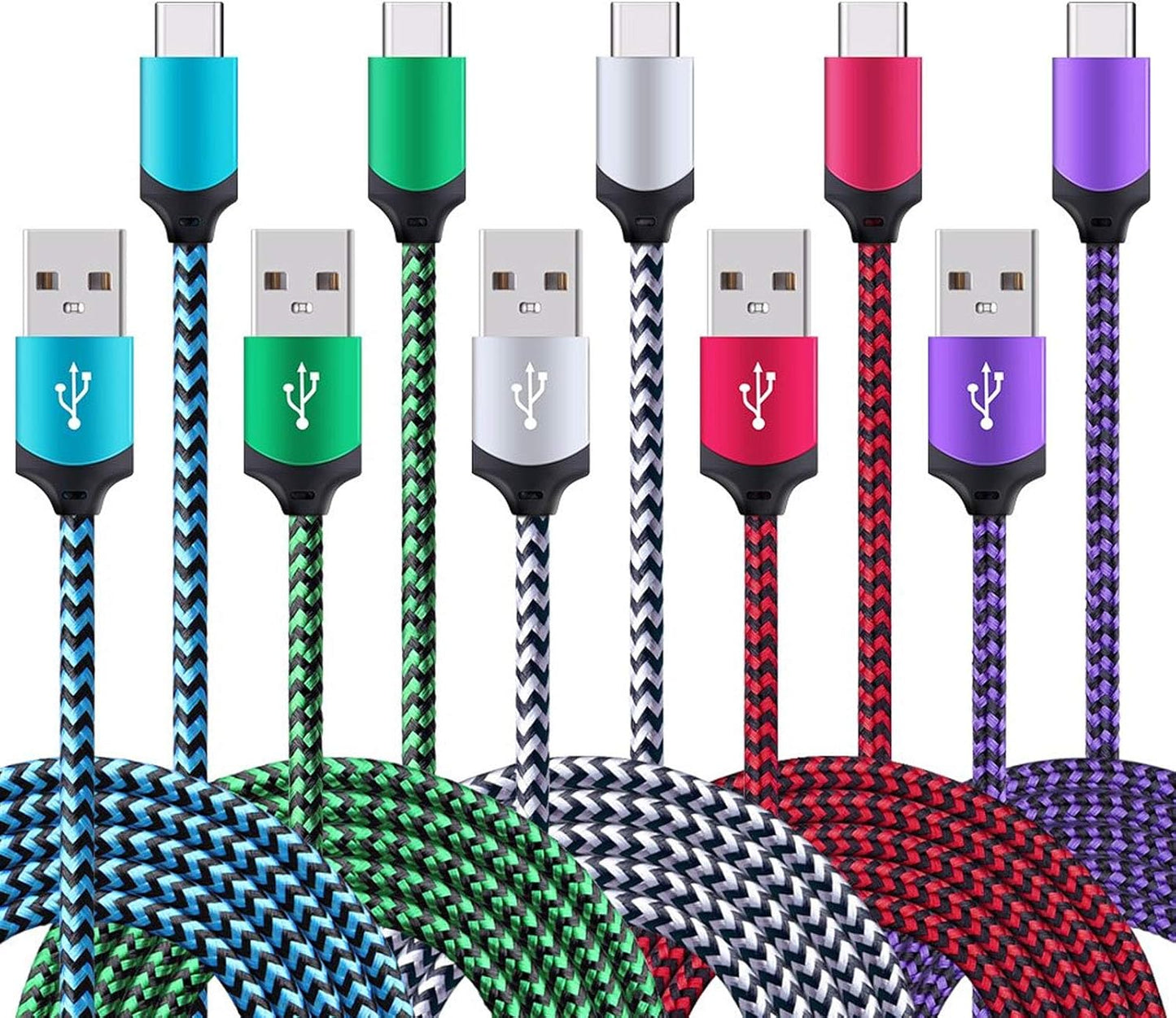 Fast Charge 6ft USB-C Cable for Samsung Galaxy & More