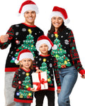 Light Up Ugly Family Christmas Sweater for Holiday Fun