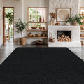 Easy Jute Rugs 6x9 Dark Gray Area Rug - Durable Indoor Outdoor