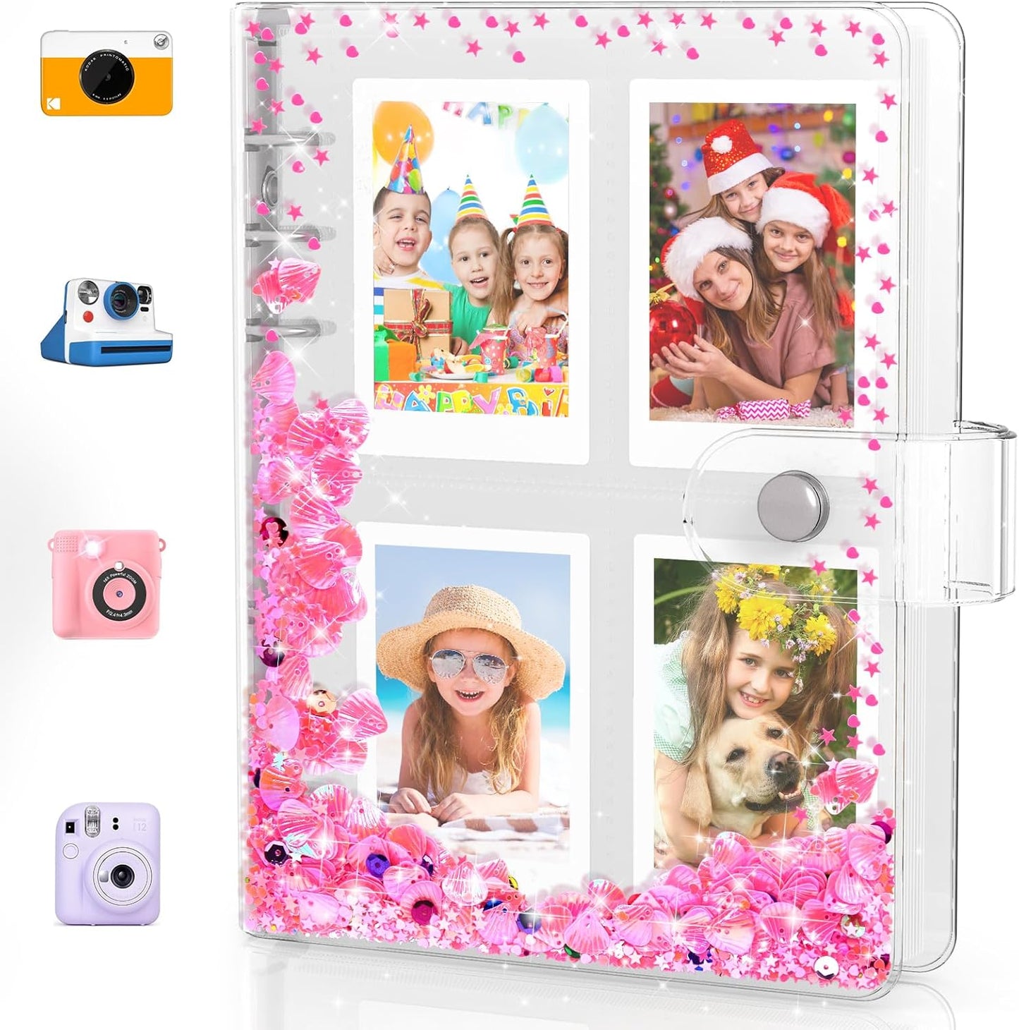 Capture Memories: Kids Photo Album for Fujifilm Instax & Polaroid