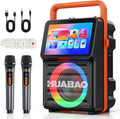 Karaoke Machine with 10.1in Built-in Screen - Portable Bluetooth PA