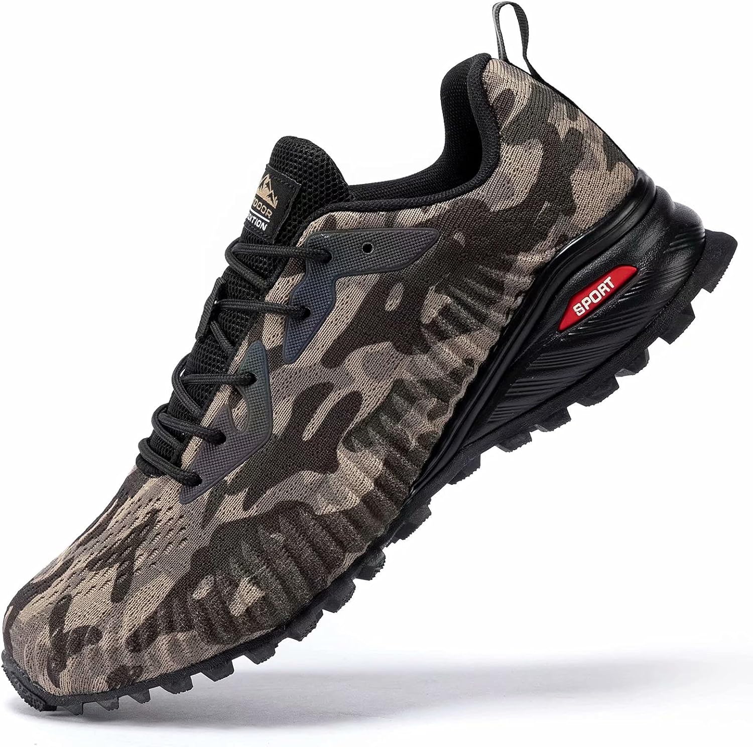 Kricely Men's Trail Running Shoes for Hiking and Outdoor Sports