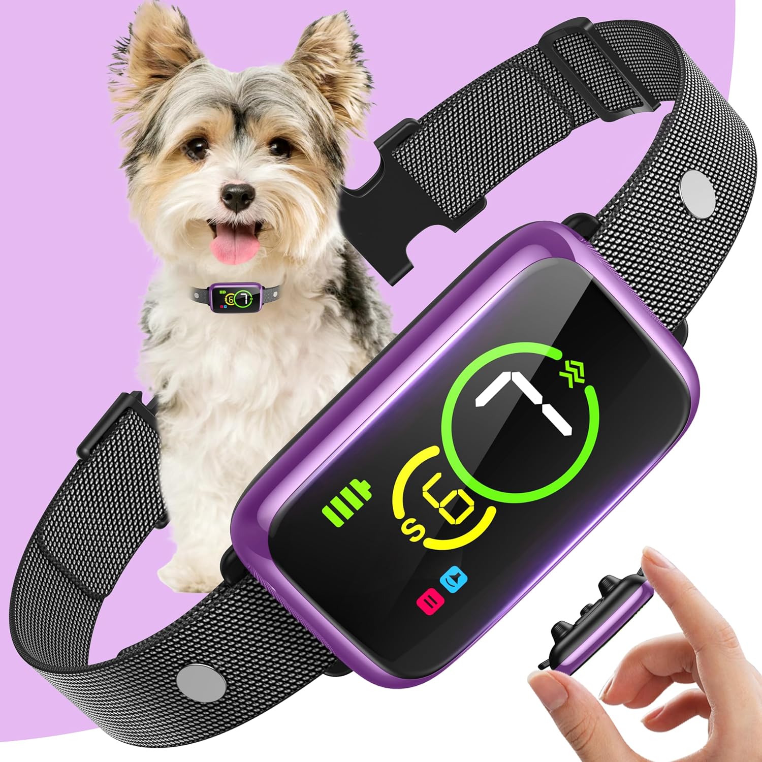Smart Dog Bark Collar for Large, Medium, and Small Dogs