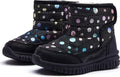 HOBIBEAR Toddler Snow Boots Waterproof Slip Resistant