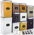VERONES Large Tall Airtight Food Storage Containers - 10 Pack