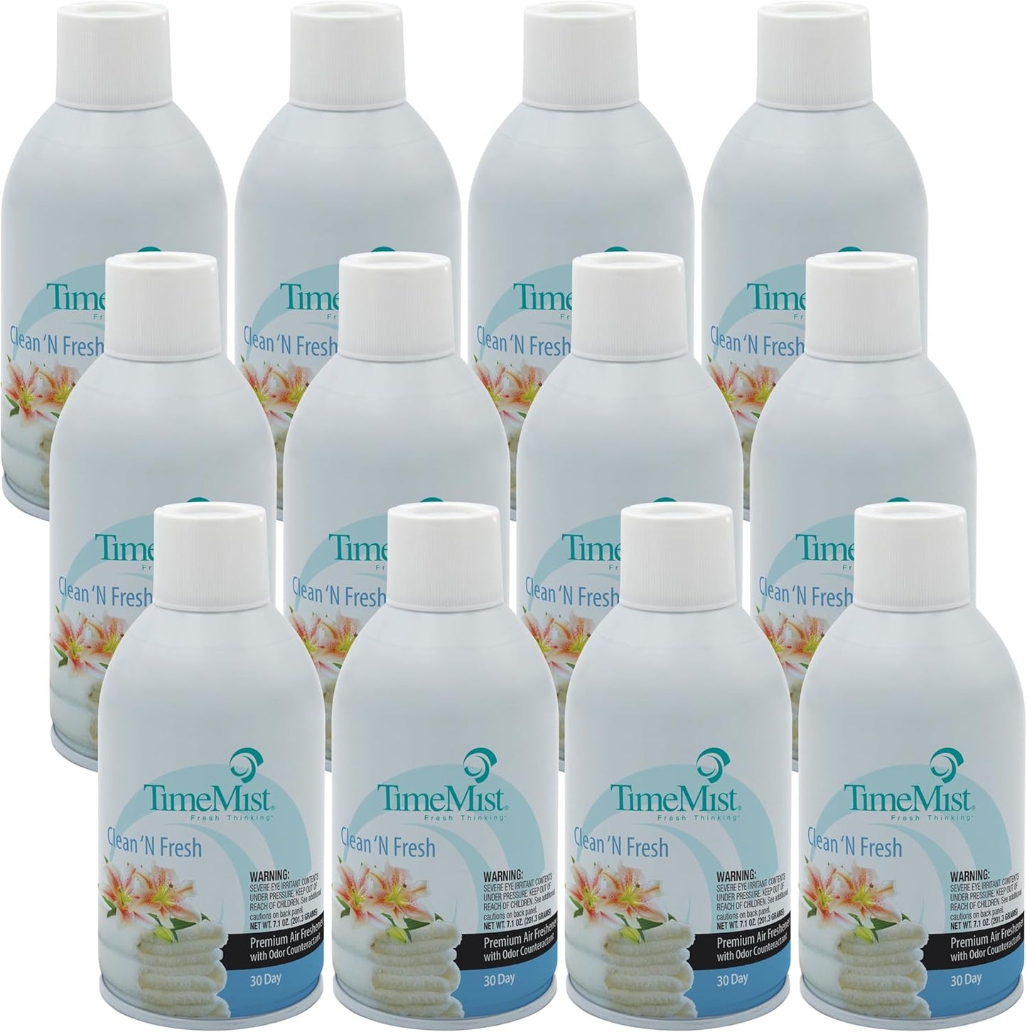 TimeMist Premium Metered Air Freshener Refills for Odor Control