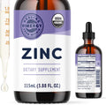 Vimergy Organic Zinc Supplements for Immune Support and Health