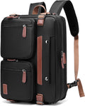 MOLNIA 15.6 in Laptop Backpack for Men Women - 3 in 1 Carry Options