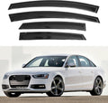 IG Window Visor for Audi A4 Sedan 2009-2016 - Rain Guard Tape-On