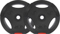 Vinyl Standard 1-Inch Plate Set Pairs - Cement-Filled Durable Plates