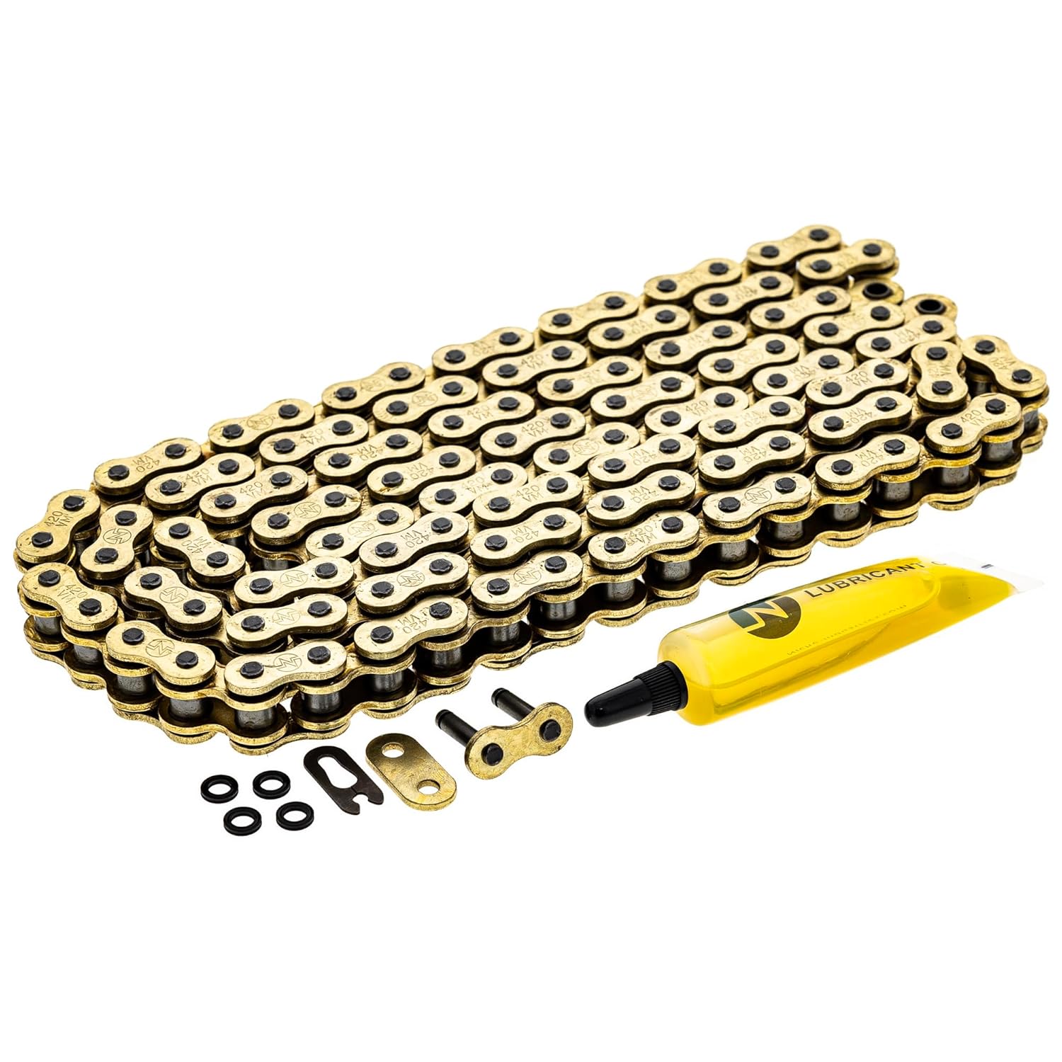 NICHE Gold 420 X-Ring Chain 120 Links for Ultimate Performance