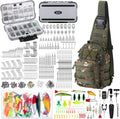 482 Pcs Fishing Tools Kit Fishing Accessories Kit - Complete Tackle