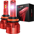 Torchbeam T6S H11 H8 LED Bulbs 6500K Cool White - High Brightness