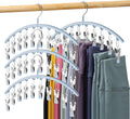 Legging Organizer for Closet with 10 Clips per Hanger - Space Saving