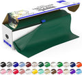 Plastic Tablecloth Roll 54in x 100ft Dark Green - Cutter Box