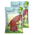 Organic Goji Berries 10 Pounds - Large Sun-Dried, Raw and Non-GMO