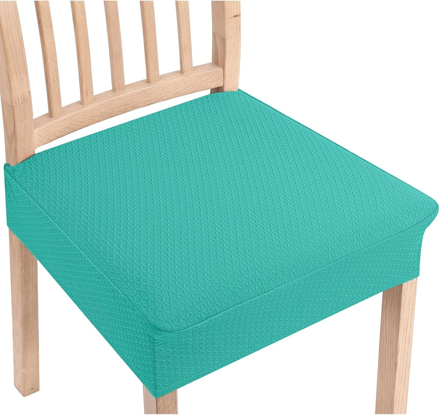 Smiry Stretch Jacquard Seat Covers for Dining Room Chairs Set
