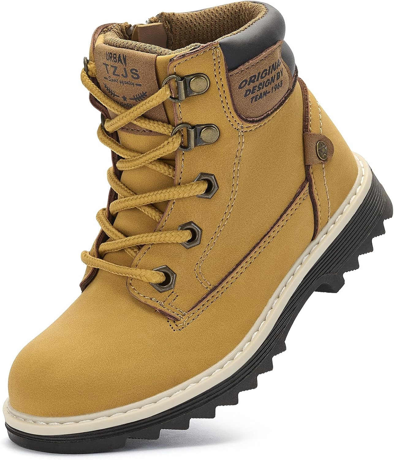 Water Resistant Lace Up Toddler Boots by TZJS