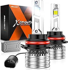 SEALIGHT 9007 LED Bulbs: 34000 LM Dual Beam Upgrade for Safety