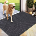 Front Door Mat 32x47 - Super Absorbent Low Profile Welcome Rug