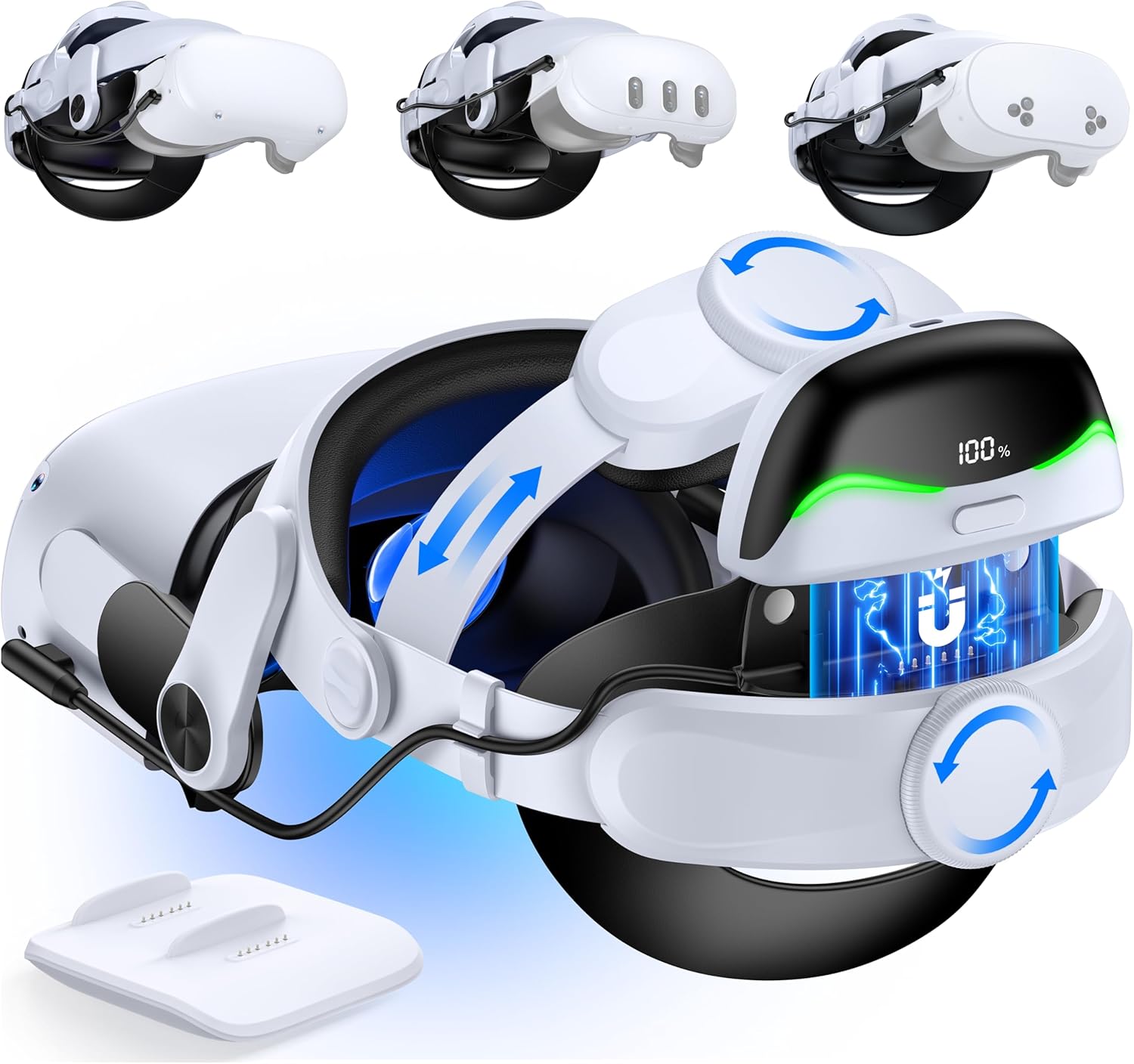 NinxGloy Head Strap: Extended Playtime & LED Display – GearMustHave