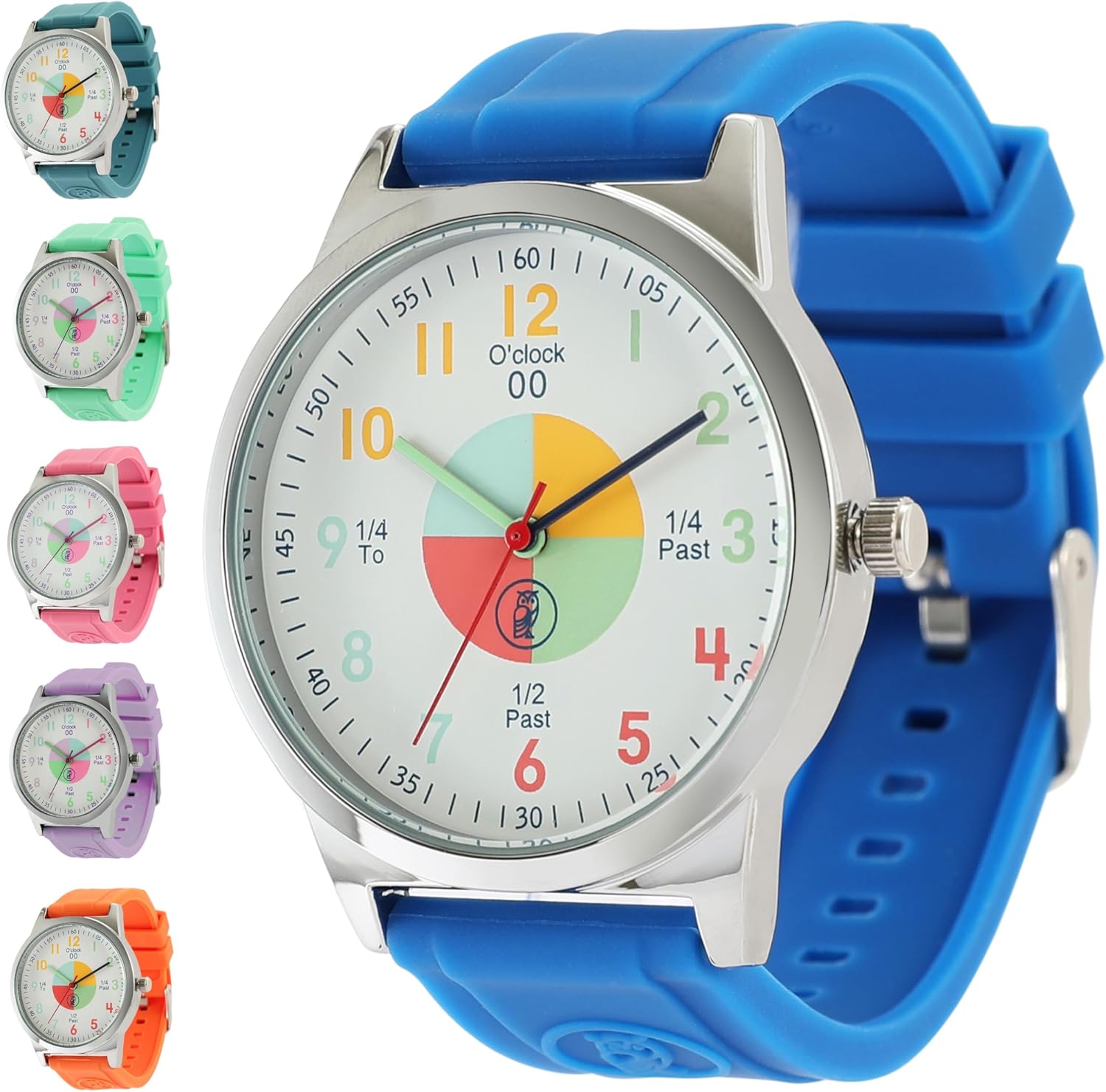 OWLCONIC Kids Analog Teaching Watch