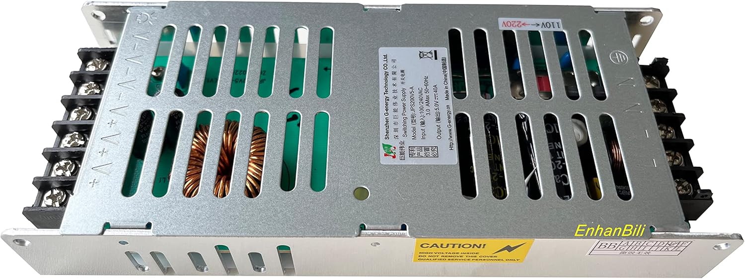 JPS200V5-A G-Energy 5V 40A 200W Power Supply for All Needs