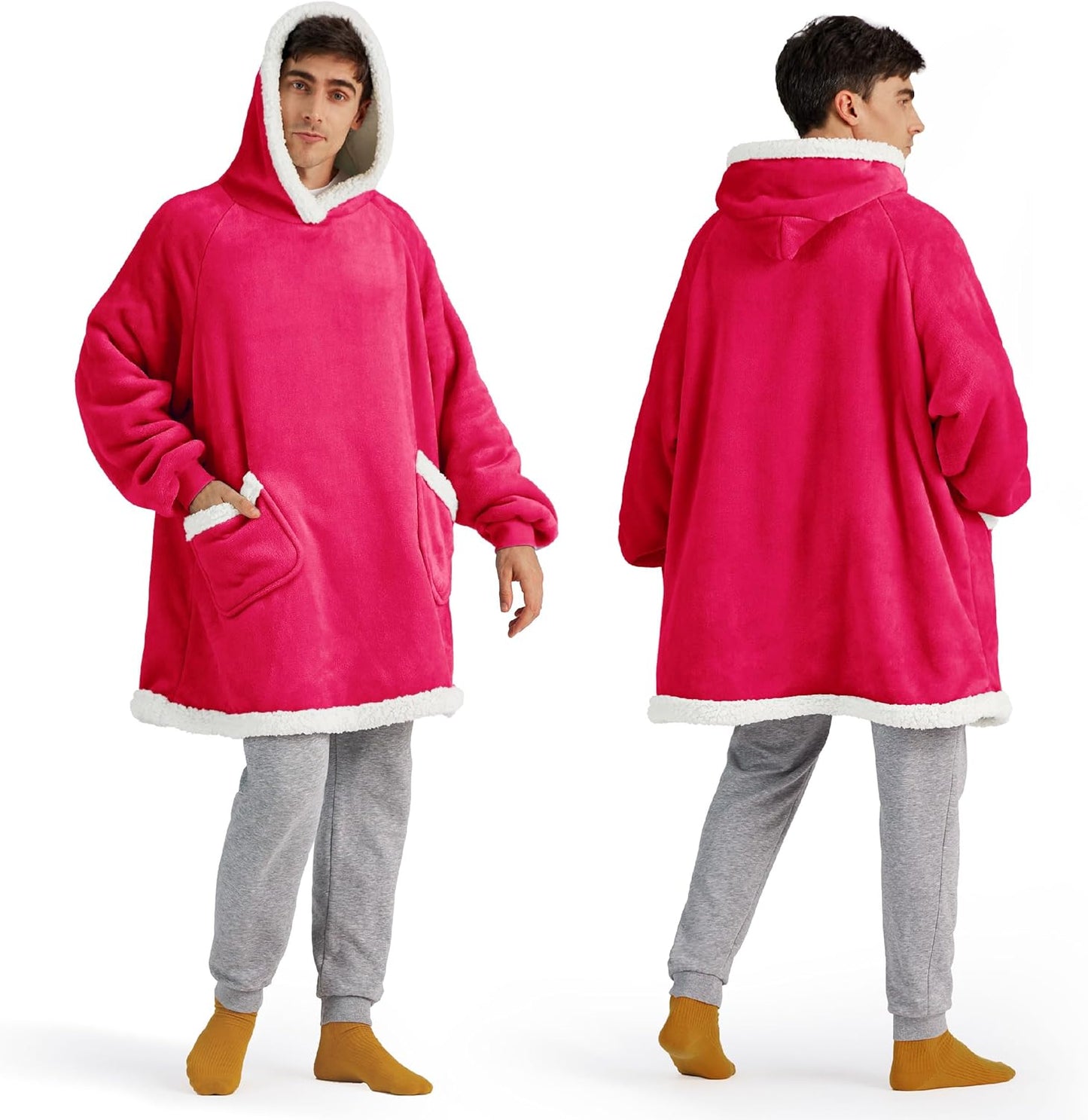 Bedsure Blanket Hoodie for Ultimate Comfort and Warmth