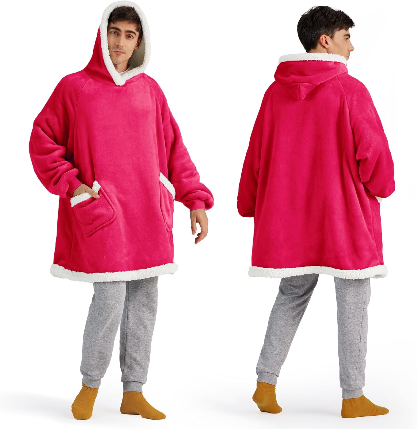 Bedsure Blanket Hoodie for Ultimate Comfort and Warmth