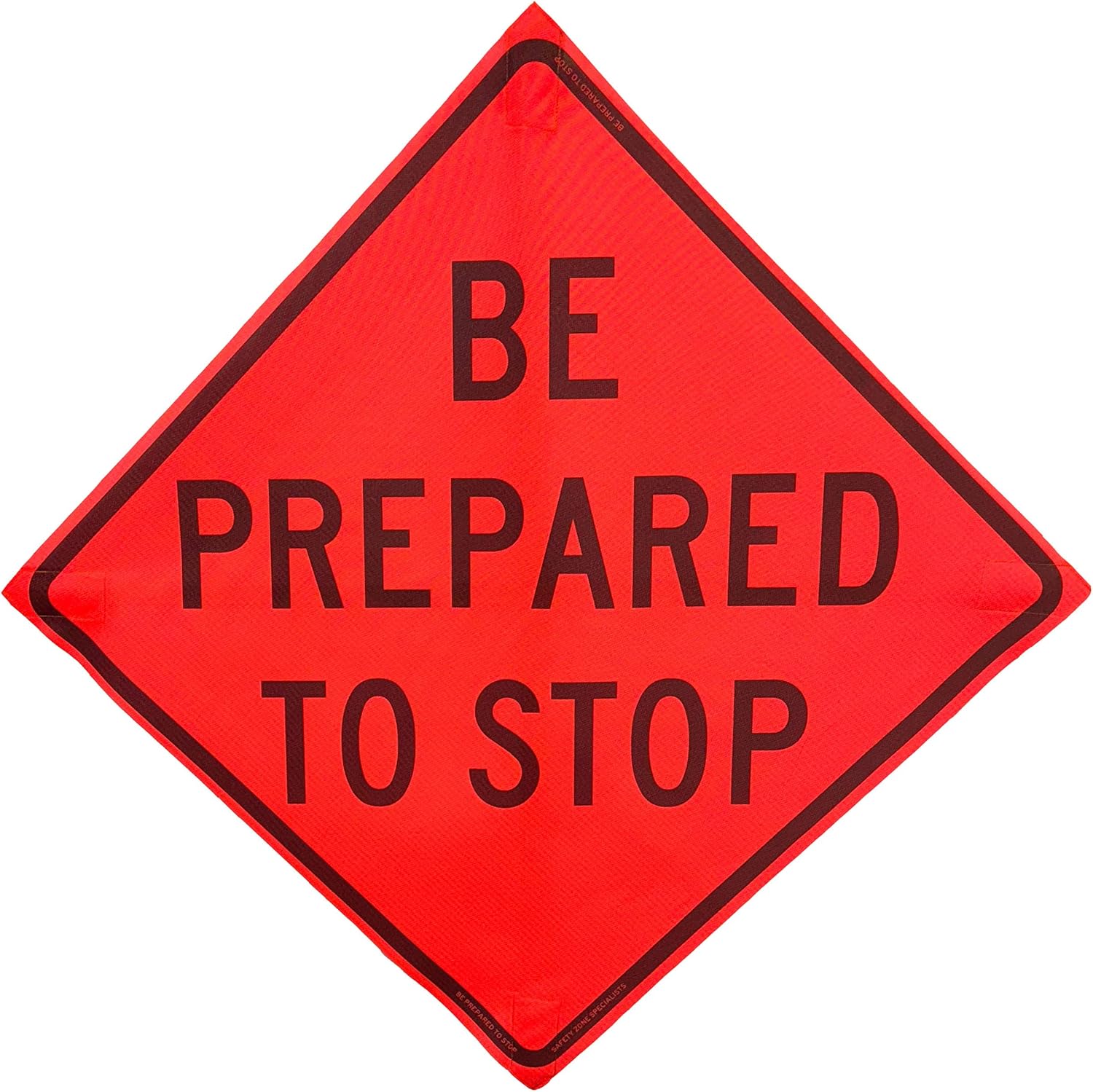 OrangeGear 48 x 48 MUTCD TTC Compliant Safety Mesh Signs