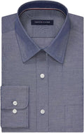 Men's Dress Shirt Regular Fit Non Iron Cotton - Tommy Hilfiger