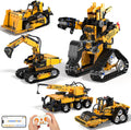 5 in 1 STEM Robot Building Kit 535 Pcs - Remote Control Coding Toy