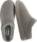 Comfortable Hilo-3 Suede Slippers for Women by Cushionaire