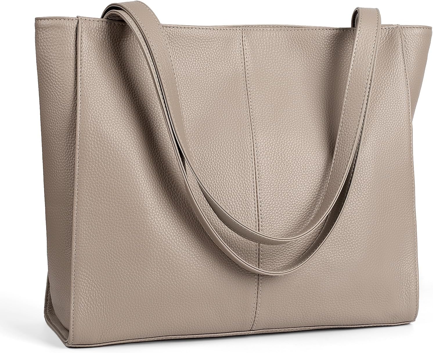 Befen Genuine Leather Tote Bag for Women with Laptop Compartment