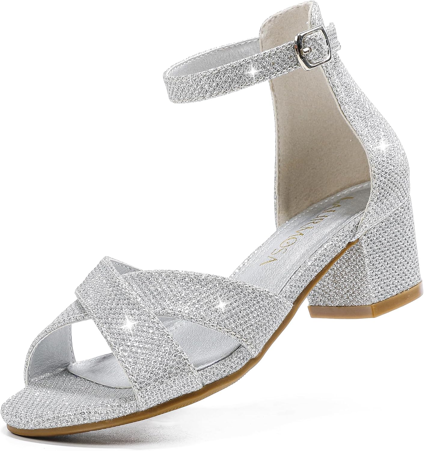 High Heels for Kids Sandals - Perfect Flower Girl Shoes
