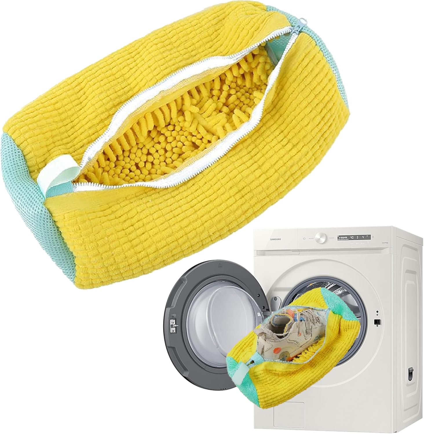 Reusable Shoe Washing Bag - Clean Shoes Easily!