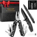 Multitool Gift Set for Men Dad Him - 3-in-1 EDC Survival Kit