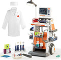 33pcs Doctor Set for Kids - Interactive Role Play Kit with Lights
