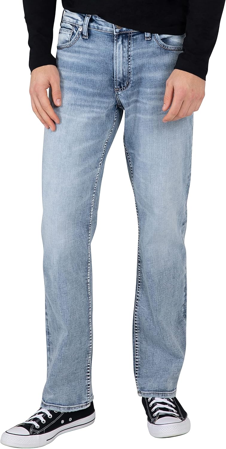 Grayson Classic Fit Straight Leg Jeans for All-Day Comfort
