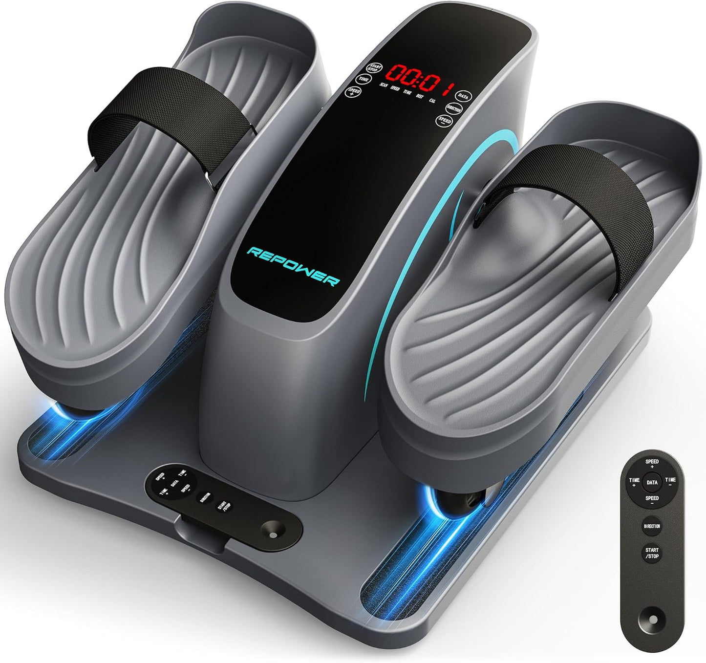 REPOWER: Seated Leg Exerciser for Seniors, 12 Speeds