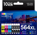 GPC Image Compatible 564XL Ink Cartridge 10 Pack - Value Replacement