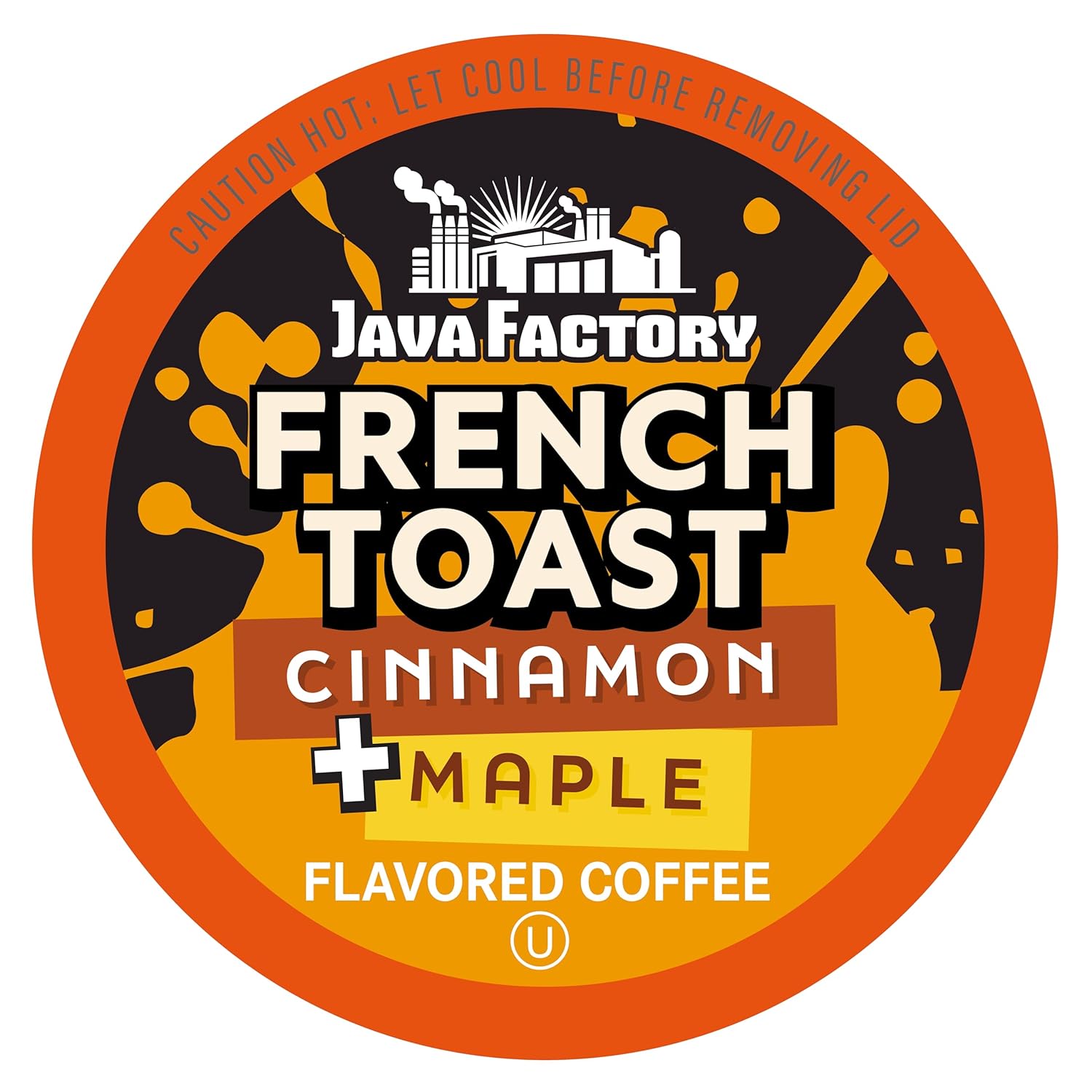 Java Factory Coffee Pods Cinnamon and Maple Flavor Delight