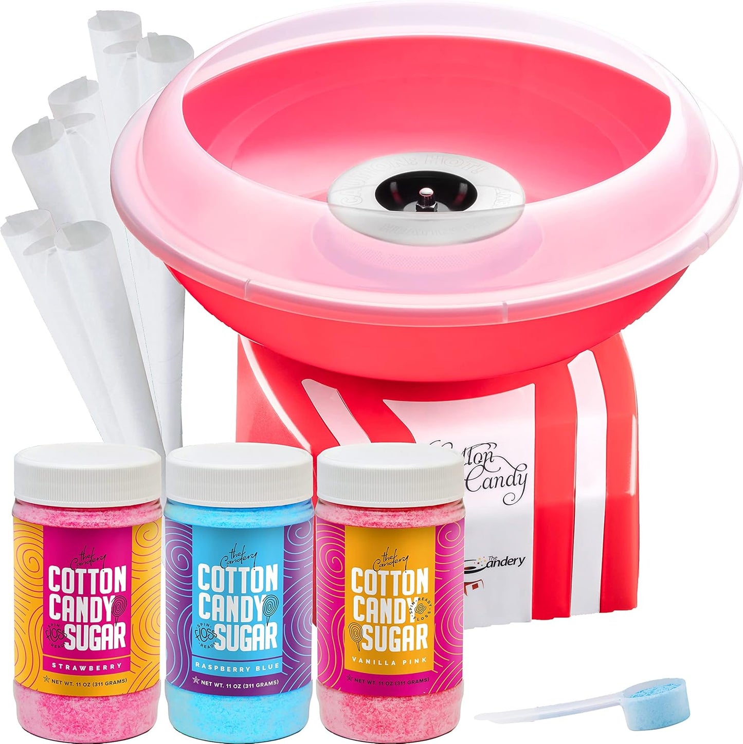 Cotton Candy Machine & Floss Bundle for Sweet Summer Treats